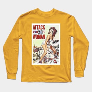 Attack of the 50 Foor Woman - Film poster Long Sleeve T-Shirt